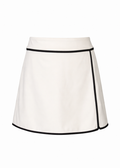 The Contrast Wrap Skirt