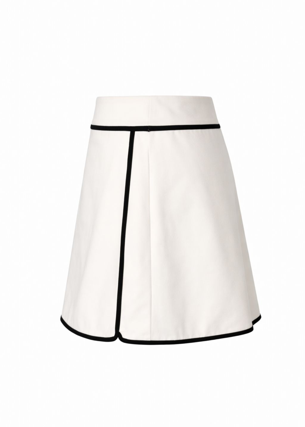 The Contrast Wrap Skirt