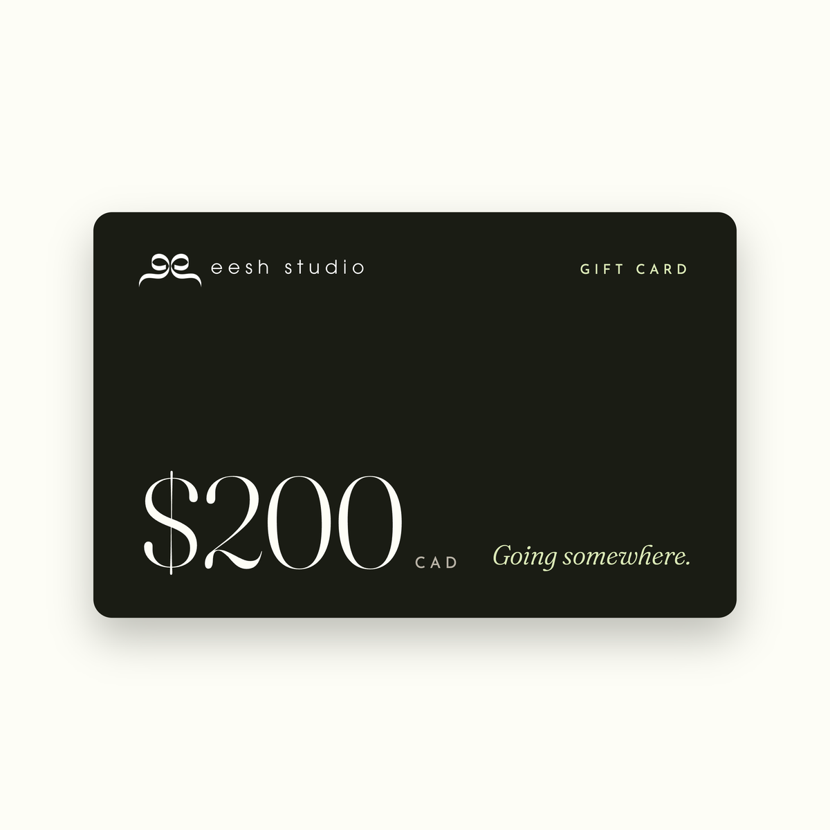 Eesh Studio Gift Card