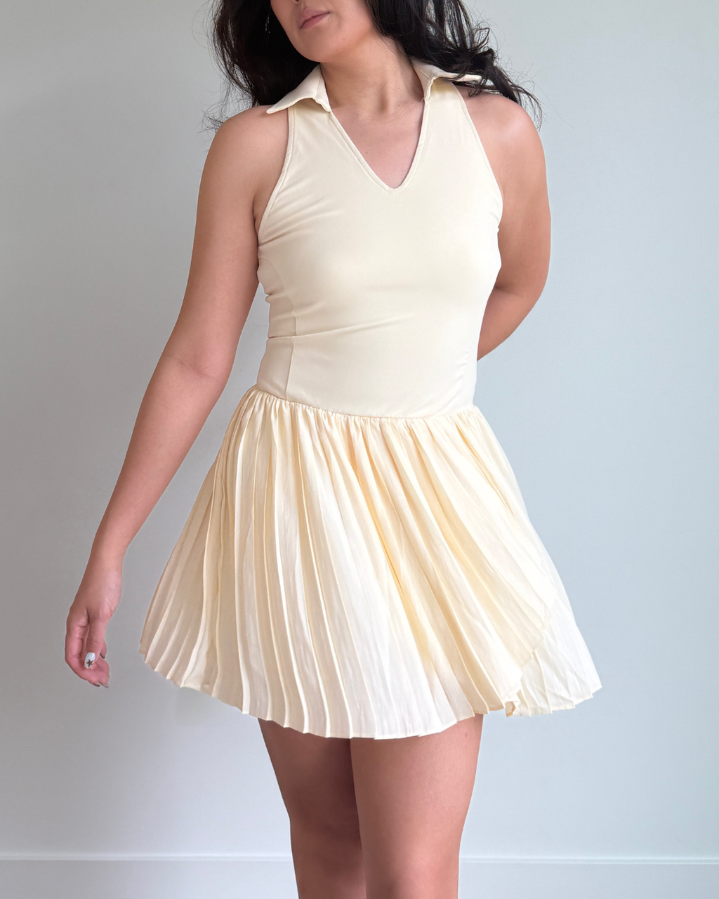 The Collared Honey Drop Dress
