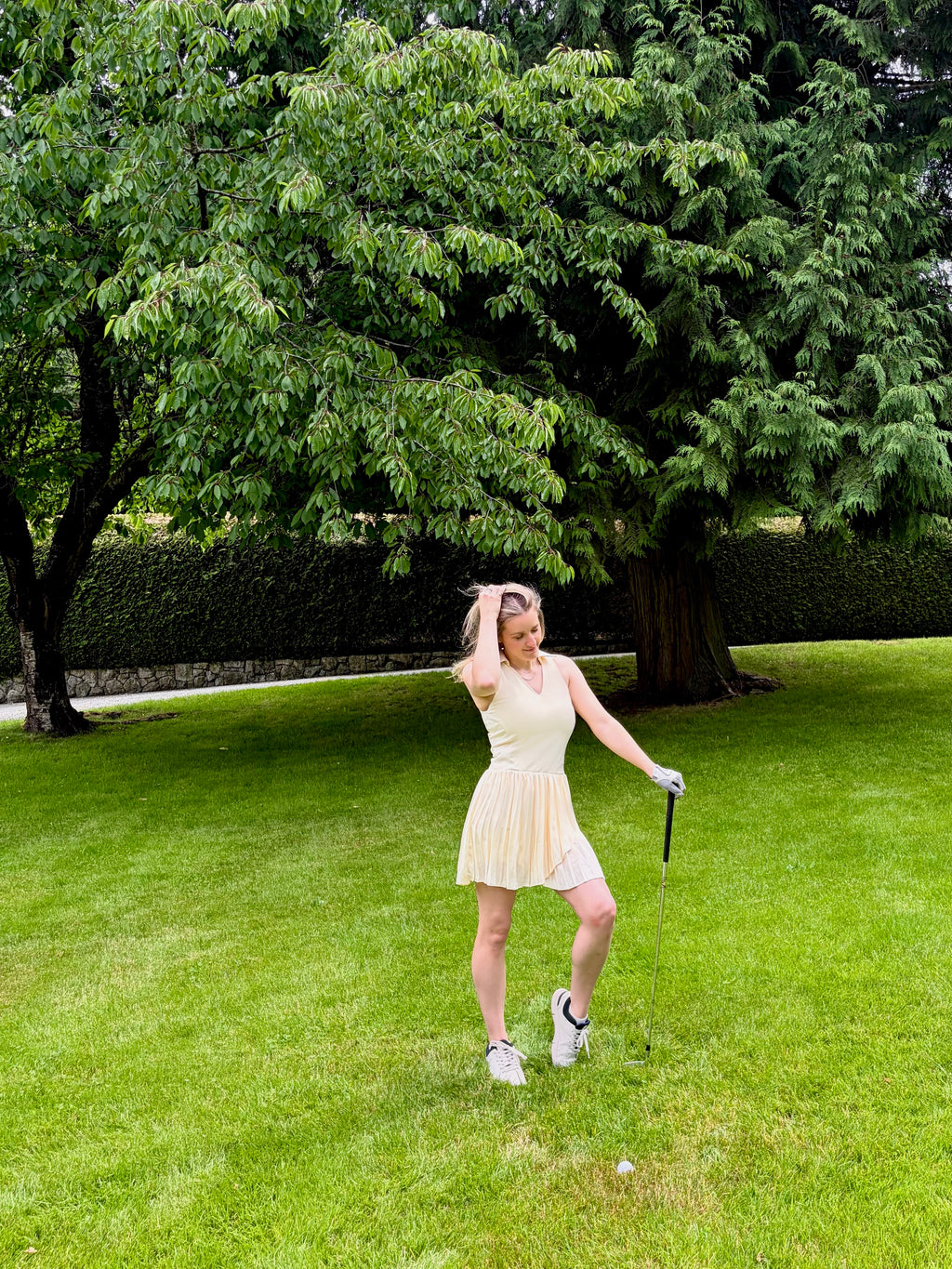 The Collared Honey Drop Dress